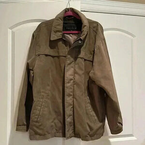 Vintage Suede Style Walking Coat